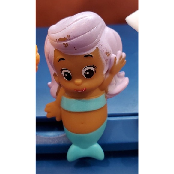 Ginsey Set of 5 Bubble Guppies Finger Puppets Bath Toys Educational, Party Favor - Picture 4 of 11